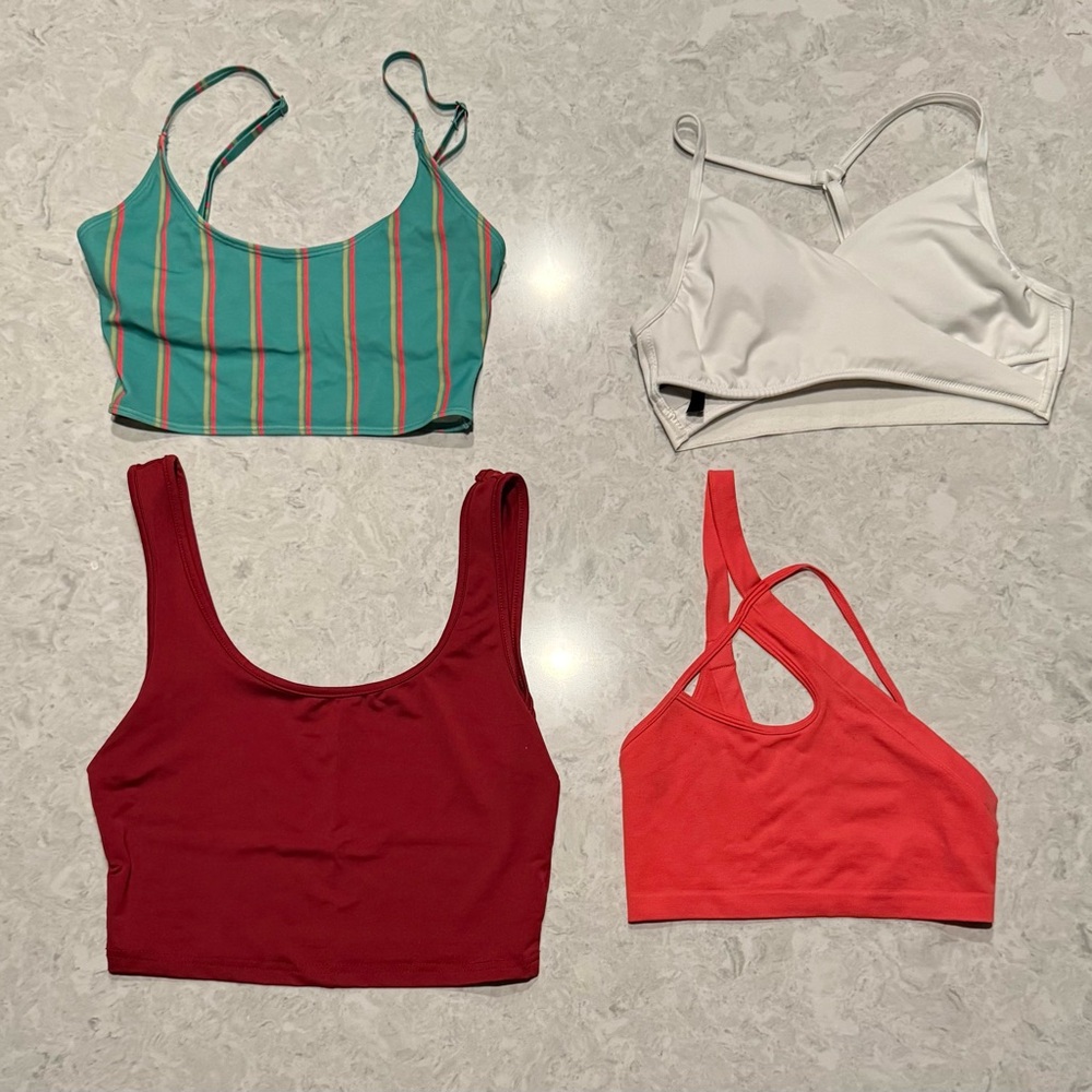 4 for $18 Athletic tops!